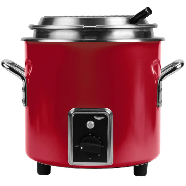 Vollrath Retro 11 Qt Soup Warmer, Red - 7217255*