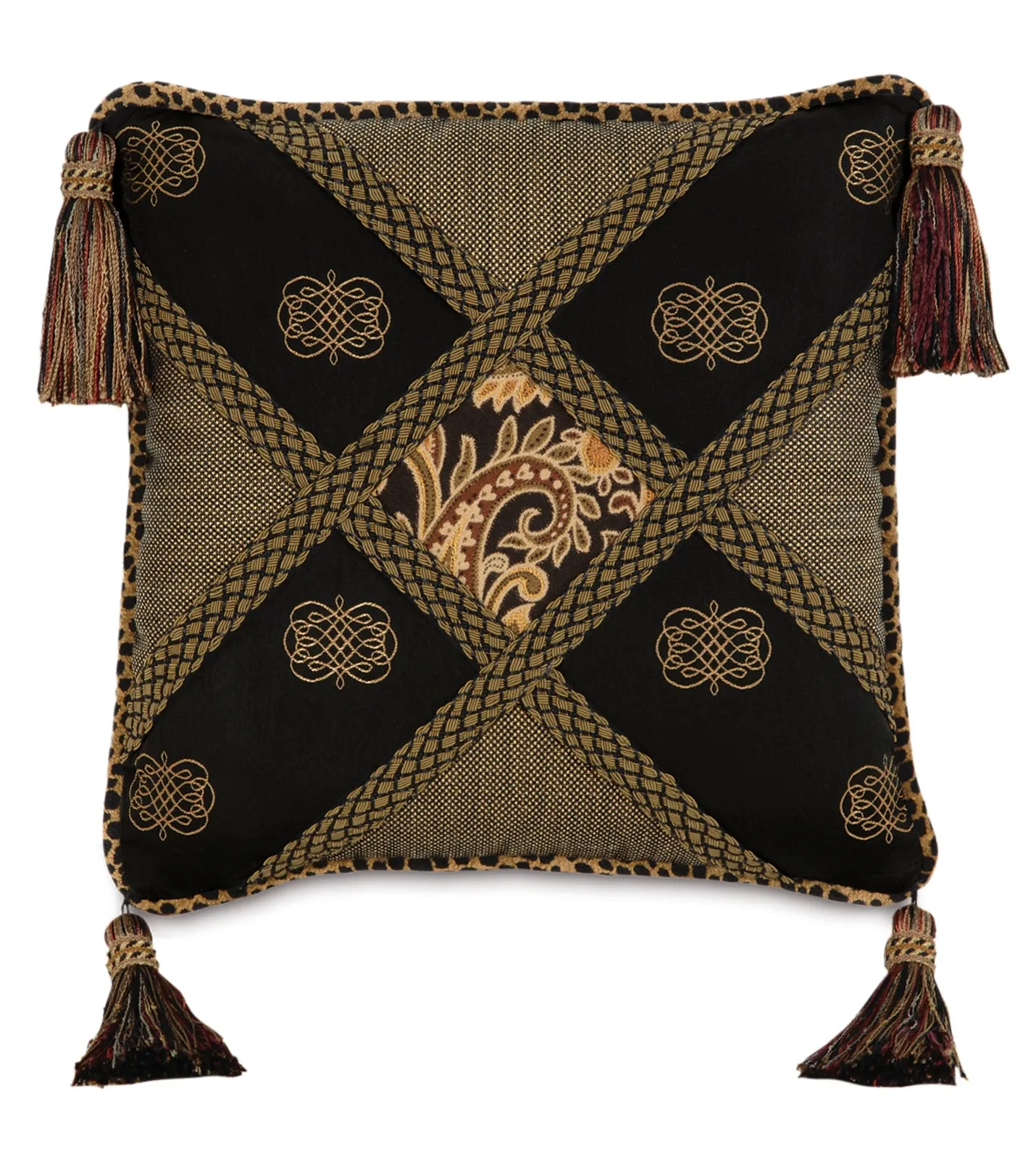 Wales Tassel Throw Pillow Cover 18x18