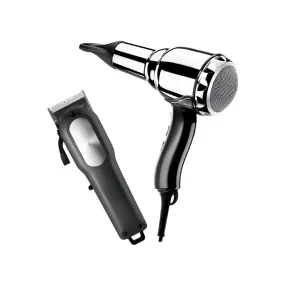 Wall Mount Metal Salon Hair Dryer With Hair Clipper En- 3019