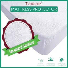 Waterproof Bamboo Crib Mattress Pad Cover