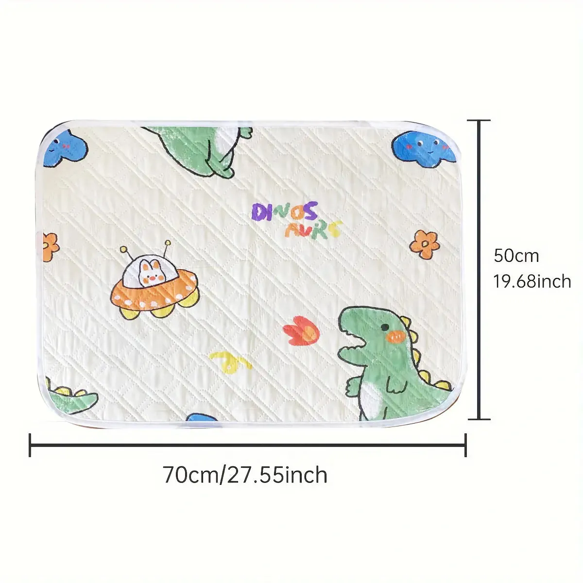 Waterproof Washable Mattress Urine Mat for Baby Toddlers Cute Cartoon