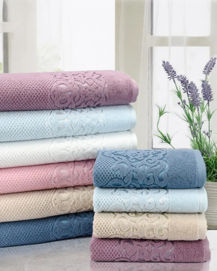 Wedgewood Galata Turkish Cotton Bath Towel 28x56" 1pc