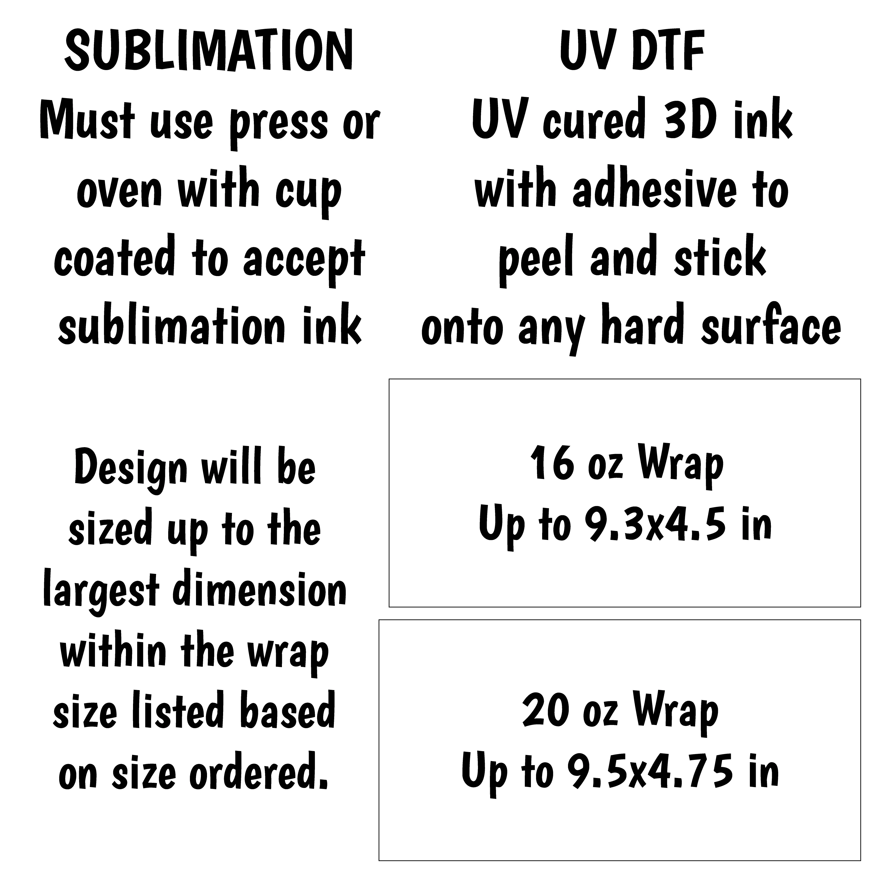 What the Fucculent Wrap for 16/20 oz Cups - UV DTF or Sublimation (SHIPS IN 3-7 BUS DAYS)