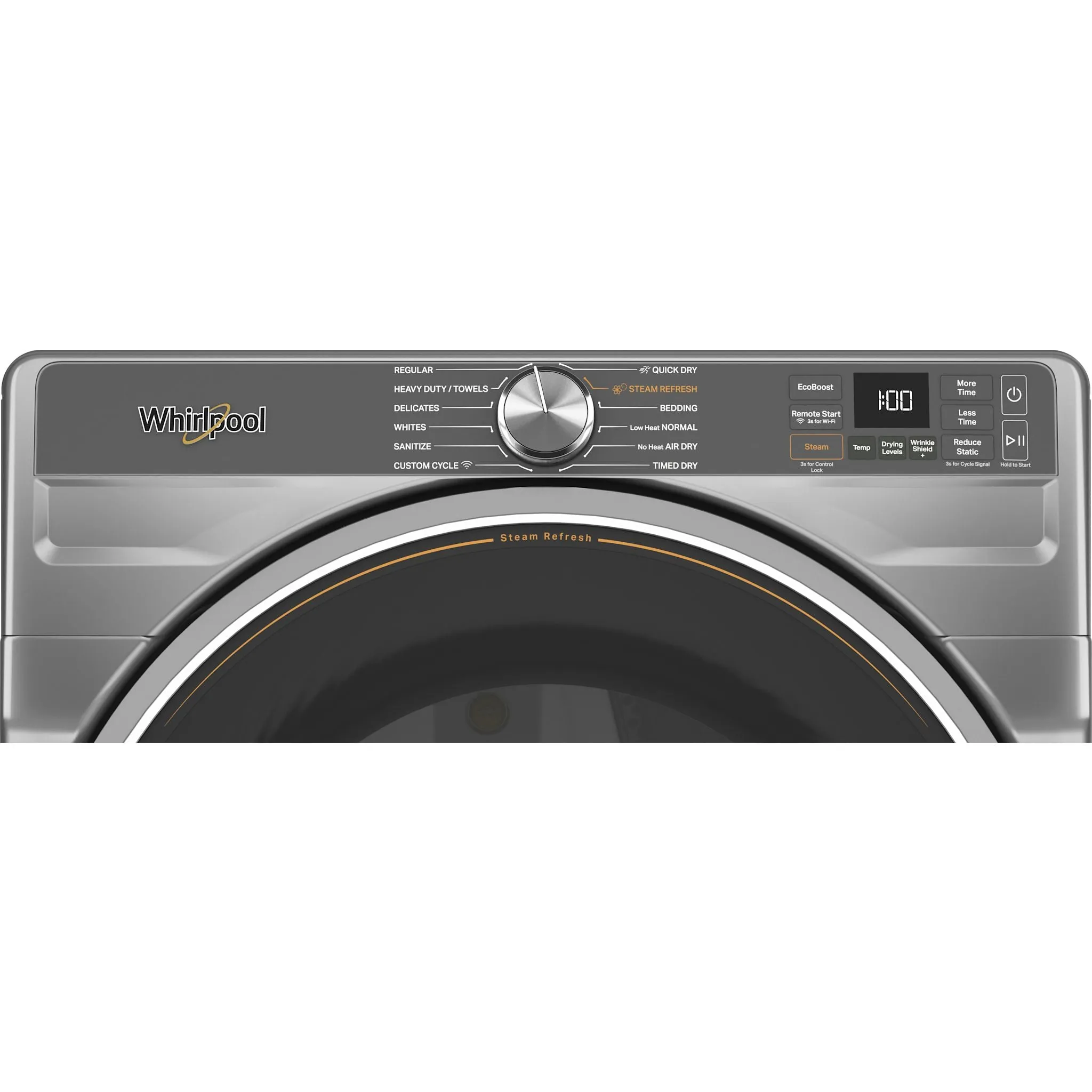 Whirlpool Front Load Dryer (WGD6720RR) - Radiant Silver