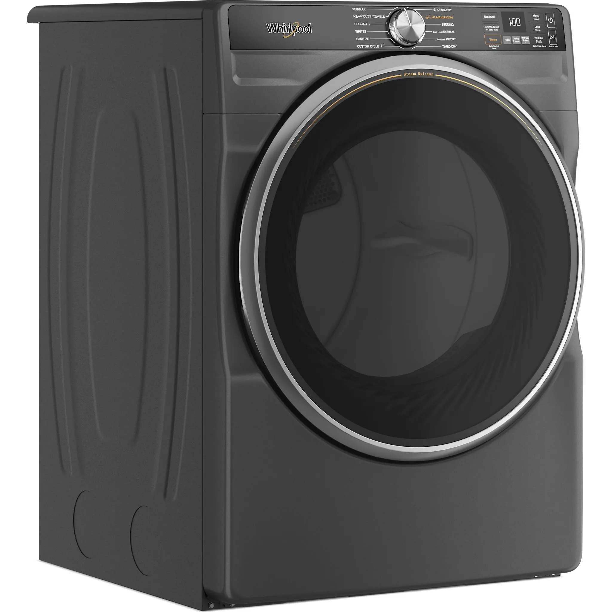 Whirlpool Front Load Dryer (WGD6720RU) - Volcano Black