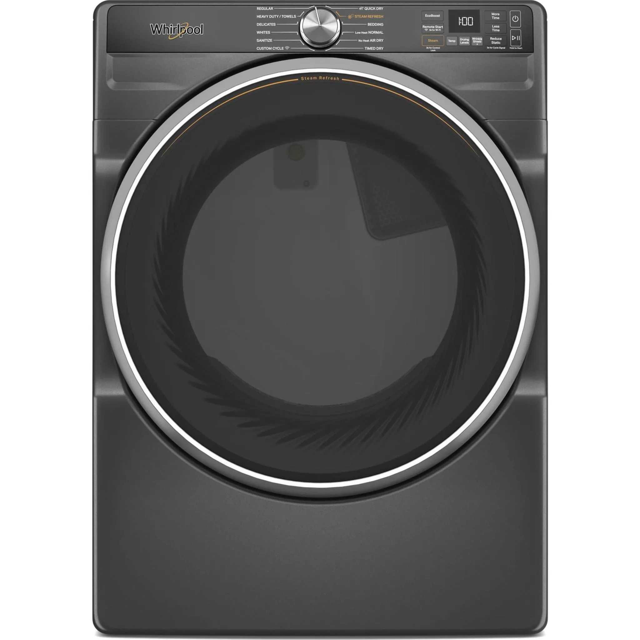 Whirlpool Front Load Dryer (WGD6720RU) - Volcano Black