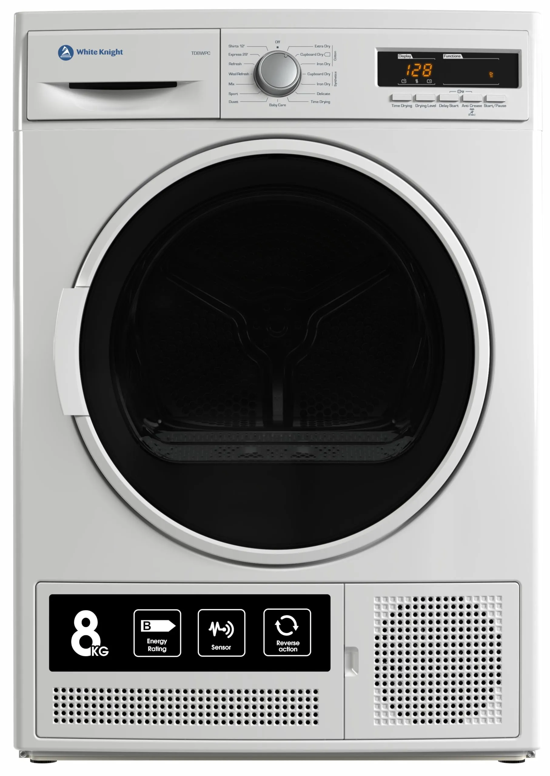 White Knight Condenser Sensor Tumble Dryer (New)