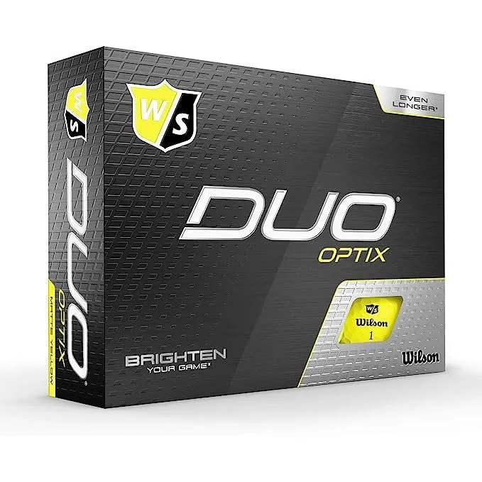 Wilson Duo Optix 12X Golf Balls [WS]