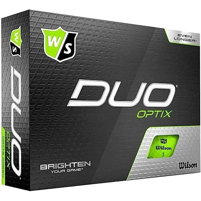 Wilson Duo Optix 12X Golf Balls [WS]