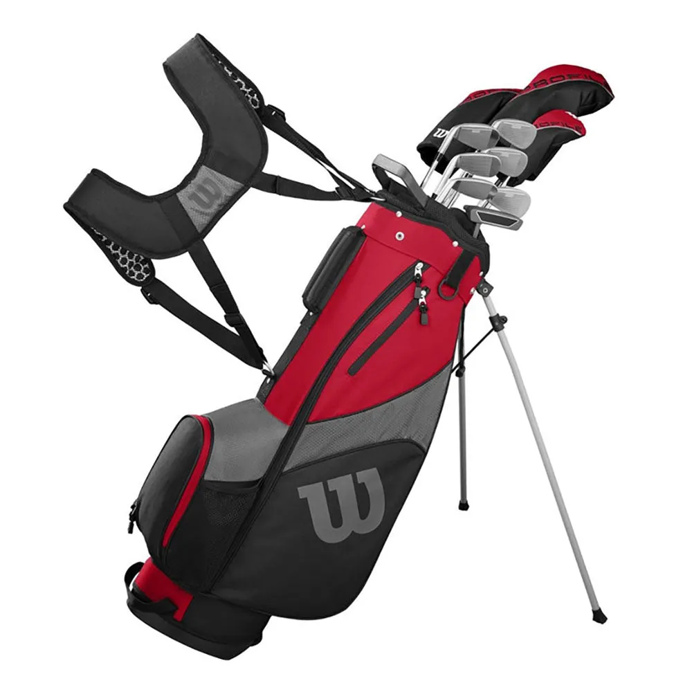 Wilson Prostaff SGI 11-Piece Stand Bag Package Set - Graphite