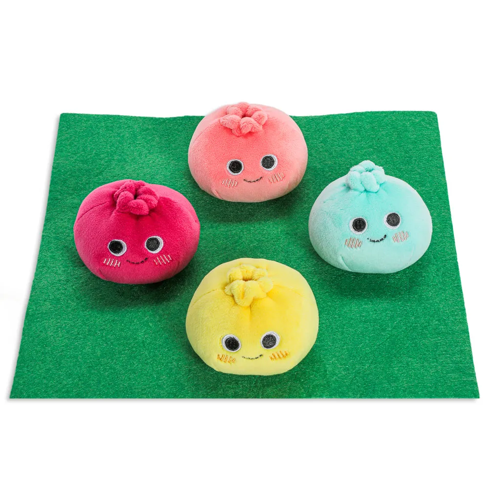 Yummy World Bao Basket Interactive Plush with Dumplings