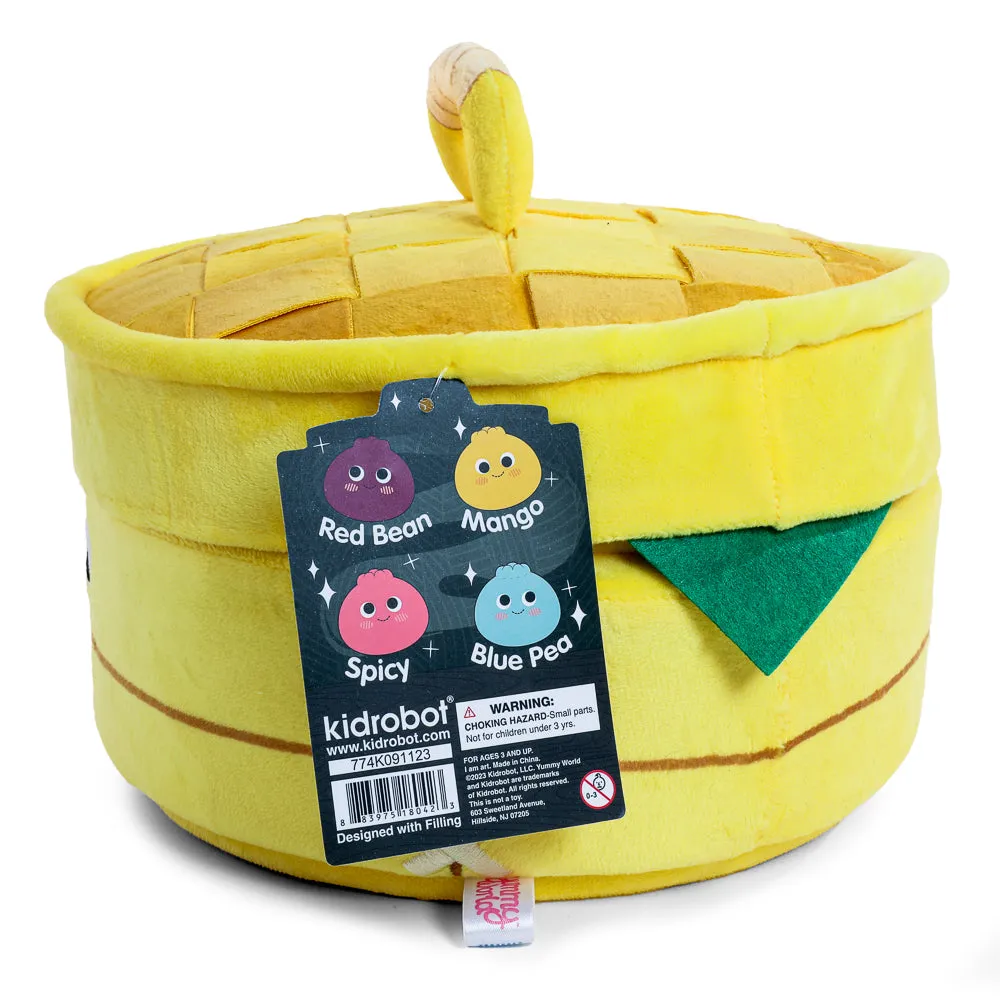 Yummy World Bao Basket Interactive Plush with Dumplings